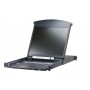 ATEN KL1508AiN console a rack 48,3 cm (19") 1280 x 1024 Pixel Metallo Nero 1U