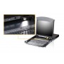 ATEN KL1508AiN console a rack 48,3 cm (19") 1280 x 1024 Pixel Metallo Nero 1U