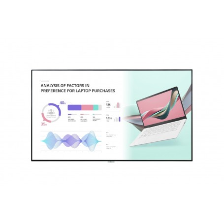 LG 98UH5J-H visualizzatore di messaggi Pannello piatto per segnaletica digitale 2,49 m (98") LCD Wi-Fi 500 cd/m² 4K Ultra HD Ne