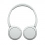 Sony Cuffie Bluetooth wireless WH-CH520 - Durata della batteria fino a 50 ore con ricarica rapida, stile on-ear - Bianco