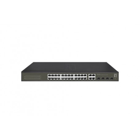LevelOne GES-2128 switch di rete Gestito L2 Gigabit Ethernet (10/100/1000) Nero