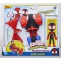 Marvel Spidey e I Suoi Fantastici Amici, set Techno Racer di Miles Morales: Spider-Man, action figure con veicolo e accessorio, 