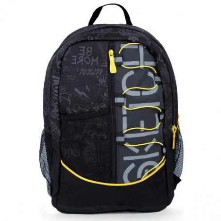 3 ZIP BACKPACK BLACK