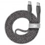 CAVO TYPE-C/TYPE-C 1 2M GRIGIO