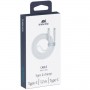 CAVO TYPE-C/TYPE-C 1 2M BIANCO