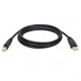 USB 2.0 A/B CABLE (M/M), 6 FT.1.8M