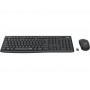 Logitech MK295 Silent Wireless Combo tastiera Mouse incluso Ufficio RF Wireless QWERTY Inglese UK Grafite