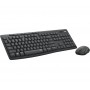 Logitech MK295 Silent Wireless Combo tastiera Mouse incluso Ufficio RF Wireless QWERTY Inglese UK Grafite