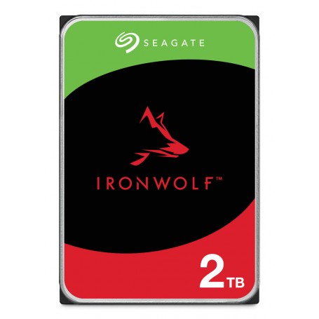 Seagate IronWolf ST2000VN003 disco rigido interno 2 TB 5400 Giri/min 256 MB 3.5" Serial ATA III
