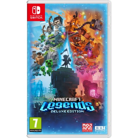 Nintendo Minecraft Legends - Deluxe Edition Cinese semplificato, Tedesca, DUT, Inglese, ESP, Francese, ITA, Giapponese, Coreano,