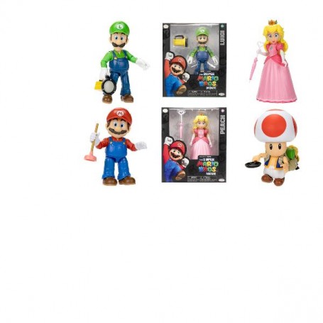 SUPERMARIOMOVIE- PERS+ACC 13CM ASST