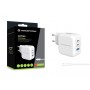 Conceptronic ALTHEA17W Caricabatterie per dispositivi mobili Universale Bianco AC Ricarica rapida Interno
