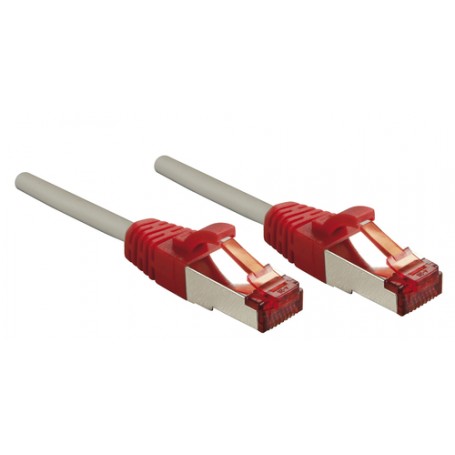 Lindy Rj45/Rj45 Cat6 3m cavo di rete Grigio S/FTP (S-STP)
