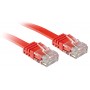 Lindy 0.3m Cat.6 cavo di rete Rosso 0,3 m Cat6