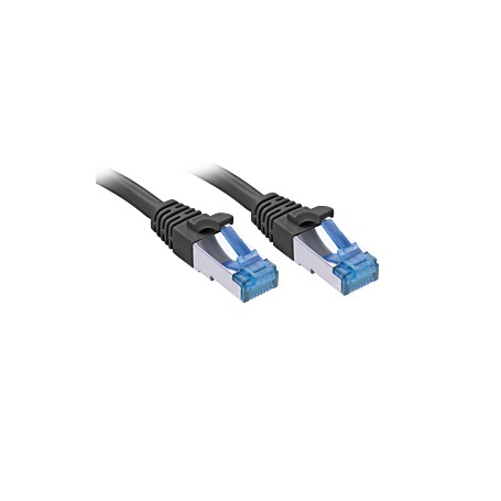 Lindy 47419 cavo di rete Nero 15 m Cat6a S/FTP (S-STP)