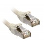 Lindy 1m Cat6 cavo di rete Grigio F/UTP (FTP)