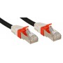 Lindy Cat.6 (A) SSTP / S/FTP PIMF Premium 5.0m cavo di rete Nero 5 m