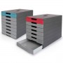 CASSETTIERA IDEALBOX PRO 7 AZZURRO