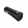 GRS CAR CHARGER USB-A USB-C BK
