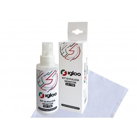 IGLOO KIT PULIZIA MONITOR 100 ML