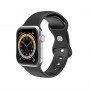 WATCHBAND 38/40/41MM SILIC BLACK