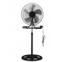 Pyramidea VPM45 ventilatore Nero, Acciaio inox