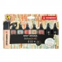 STABILO BOSS NatureColors evidenziatore 6 pz Punta smussata Nero, Bronzo, Verde, Grigio, Verde chiaro