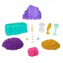 Kinetic Sand , Playset il Cristallo della Sirenetta, Sabbia Colorata, Sabbia Cinetica 481 g, Accessori per Scavare e Scoprire, G