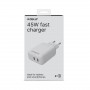 TRAVEL CHARGER 2 USB-C 45W