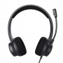 Trust HS-260 Auricolare Cablato Passanuca Ufficio USB tipo A Nero