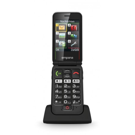 Emporia emporiaJOY 7,11 cm (2.8") Nero Telefono di livello base
