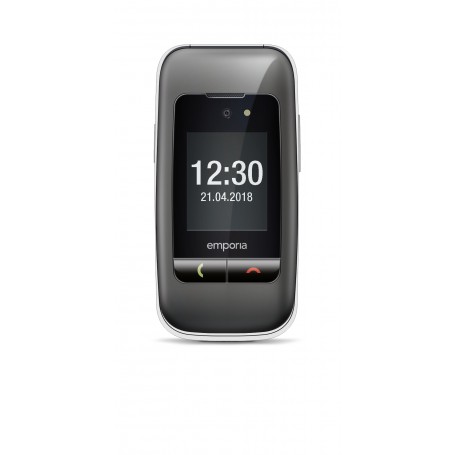 Emporia emporiaONE 6,1 cm (2.4") 80 g Grigio, Argento Telefono per anziani