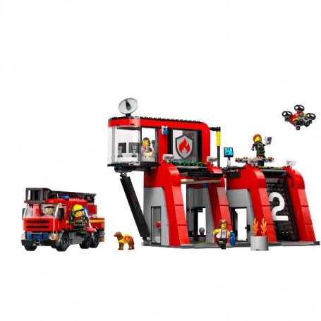 CASERMA DEI POMPIERI E AUTOPOMPA