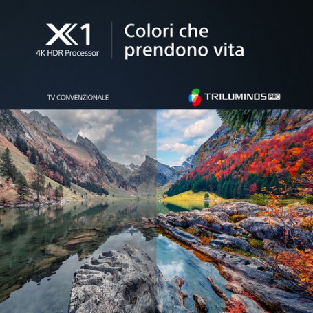 Sony BRAVIA | KD-43X80L | LED | 4K HDR | Google TV | ECO PACK | BRAVIA CORE | Flush Surface Design