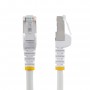 StarTech.com Cavo Ethernet CAT 6a - 2m - Bianco - Cavo di rete LAN Low Smoke Zero Halogen (LSZH) - 10GbE 500MHz 100W PoE++ - Fil