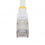 StarTech.com Cavo Ethernet CAT 6a - 1m - Bianco - Cavo di rete LAN Low Smoke Zero Halogen (LSZH) - 10GbE 500MHz 100W PoE++ - Fil