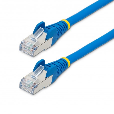 StarTech.com Cavo Ethernet CAT 6a - 3m - Blu - Cavo di rete LAN Low Smoke Zero Halogen (LSZH) - 10GbE 500MHz 100W PoE++ - Filo/C