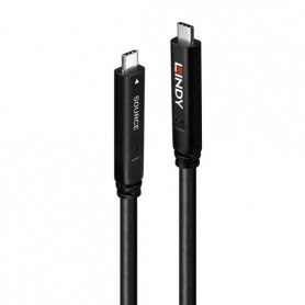 Lindy 43333 cavo USB USB 3.2 Gen 1 (3.1 Gen 1) 10 m USB C Nero