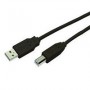 IGLOO CAVO USB 2.0, USB A M - USB B M, NERO, 1.8M