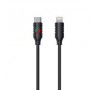 IGLOO CAVETTO USB-TYPE C TO LIGHTNING BLACK