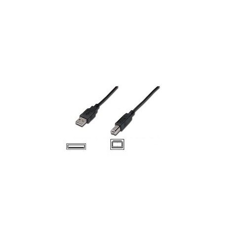 IGLOO CAVO USB 2.0, USB A M - USB B M, NERO, 3M