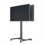 CARRELLO PER MONITOR BLACK