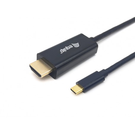 Equip 133413 cavo e adattatore video 3 m USB tipo-C HDMI tipo A (Standard) Nero