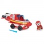 PAW Patrol Aqua Pups, Shark Vehicle trasformabile di Chase con action figure da collezione, giocattoli per bambini dai 3 anni in