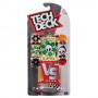 Tech Deck , Plan B Skateboards, Serie Versus, Confezione da 2 Fingerboard da Collezione e Set di Ostacoli, Miniskate, Giocattoli