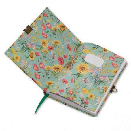 SECRET NOTEBOOK PIGNA NATUREFLOWERS