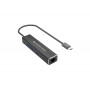 Conceptronic ABBY14B replicatore di porte e docking station per laptop Cablato USB 3.2 Gen 1 (3.1 Gen 1) Type-C Grigio