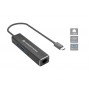 Conceptronic ABBY14B replicatore di porte e docking station per laptop Cablato USB 3.2 Gen 1 (3.1 Gen 1) Type-C Grigio