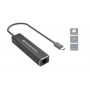 Conceptronic ABBY13B replicatore di porte e docking station per laptop Cablato USB 3.2 Gen 1 (3.1 Gen 1) Type-C Grigio