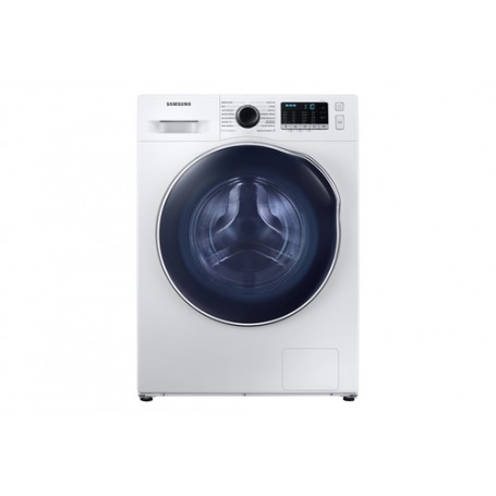 Samsung WD8NK52E0AW/ET lavasciuga slim a caricamento frontale Crystal Clean™ 8/5 kg Classe C/F 1200 giri/min, Porta blu + Pane